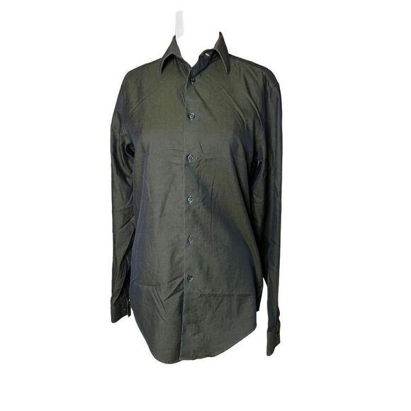 Calvin Klein Slim Fit Subtle Colorshift Dress Shirt Size 14.5 - Picture 1 of 6